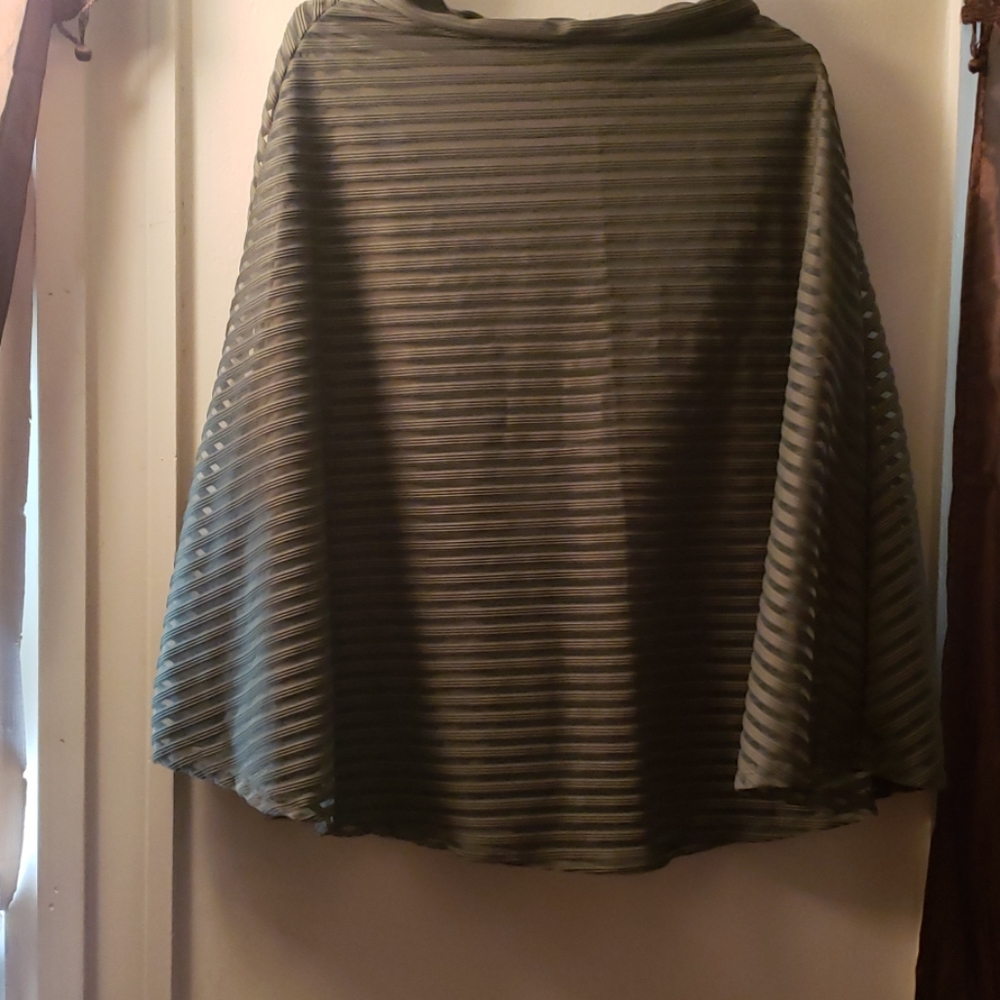 Green skirt